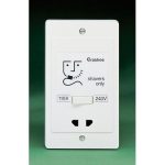 Crabtree 2400 Dual Voltage Shaver Socket