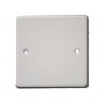 Crabtree 4001 1G Blank Plate White