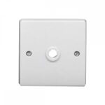 Crabtree 4075 20A Flex Outlet Plate White