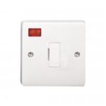 Crabtree 4828/3 13A Dp Unswitched Fused Connection Unit White With Neon