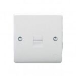 Crabtree 7283 1G  Master Single Telephone Socket  