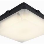 AALED1/BV -Ansell Astro Black/Visiluxe 8W LED Bulkhead 4000K