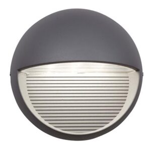 AKLED/SG - Ansell Kappa Silver Grey 3W LED Bulkhead 4100K