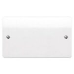 K3828 2G Blank Plate White