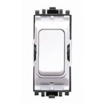 K4885WHI - Grid Plus 10A SP 2 Way Retractive Switch Module
