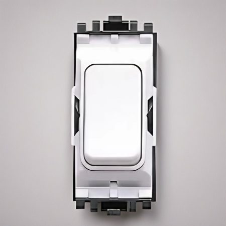 MK K4896WHI Grid Switch - 20A Double Pole 1-Way