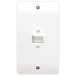 K5205 2G 50A Cooker Switch White