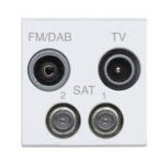 K5854DABWHI - 2 Module Euro 25x50mm Quadplexer DAB Module