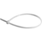 KCT102-2.4 WHITE CABLE TIES PACK OF 100'S