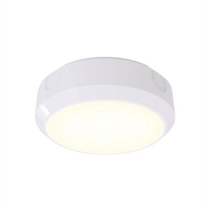 ADLED1/WV/CCT - Ansell Delta White/Visiluxe 8W LED Bulkhead 3000K - 4000K