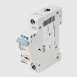 EMBH120 Memshield 3 B Type 20A Single Pole MCB, ideal for commercial and industrial distribution boards by Eaton