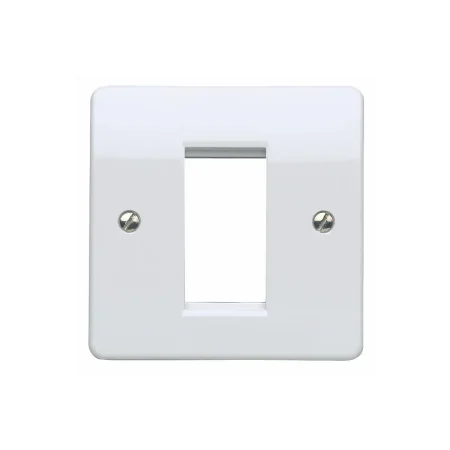K181WHI - MK 1G 1 Module Euro Frontplate