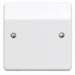 K3827 1G Blank Plate White