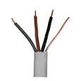 6243Y1.0 - 3CORE AND EARTH PVC POWER CABLE 1.0mm 100 Metre Drum