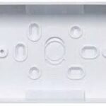 BG Nexus 878 White 2G 50mm Surfcae Pattress