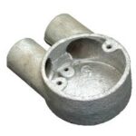 CF20UG - METAL 20MM GALV CIRCULAR U-BOX 