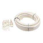 CONPK20WHI - 10MTS 20MM FLEXIBLE CONDUIT PACK C/W 10X20MM GLANDS