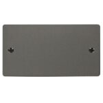 FPBN061 - Click Define Black Nickel 2G Blank Plate