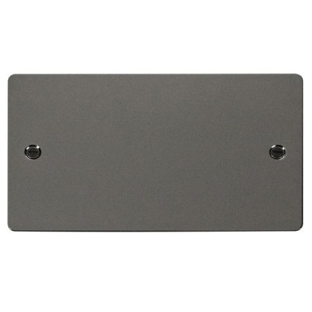 FPBN061 - Click Define Black Nickel 2G Blank Plate