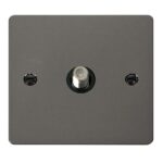 FPBN156BK - Click Define Black Nickel 1G Isolated Satellite Socket