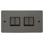 FPBN414BK - Click Define Black Nickel 10A 4G 2Way Switch
