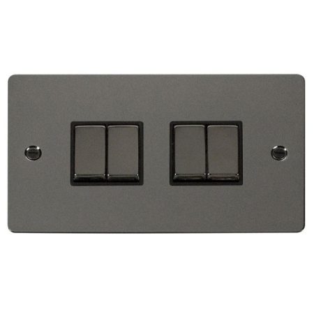 FPBN414BK - Click Define Black Nickel 10A 4G 2Way Switch