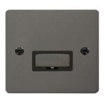 FPBN750BK - Click Define Black Nickel 13A unswitched Fused Connection Unit