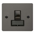 FPBN751BK - Click Define Black Nickel 13A Switched Fused Connection Unit