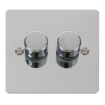 FPCH152 - Click Define Polish Chrome 2G 400W Dimmer Switch