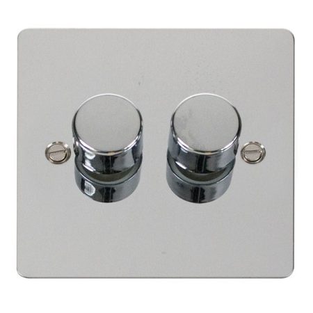 FPCH152 - Click Define Polish Chrome 2G 400W Dimmer Switch