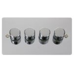 FPCH154 - Click Define Polish Chrome 4G 400W Dimmer Switch