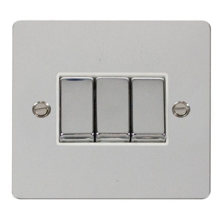 FPCH413WH - Click Define Polish Chrome 10A 3G 2Way Switch