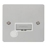 FPCH550WH - Click Define Polish Chrome 13A Unswitched Fused Connection Unit C/W F/O