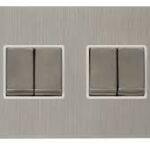 FPSS414WH - Click Define Stainless Steel 10A 4G 2Way Switch