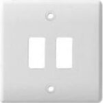 BG Nexus G82 2G White Face Plate