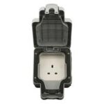 K56480GRY - Mk Masterseal IP66 13A 1G Unswitched Socket