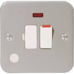 BG Metal Clad MC551F 13A Switched Fused Connection Unit C/W Neon