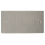 FP/SS/061 - CLICK DEFINE STAINLESS STEEL 2G BLANK PLATE