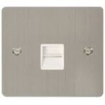 FPSS120WH - Click Define Stainless Steel 1G BT Master Socket