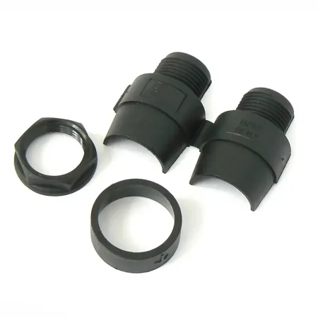 PVF20 - 20MM Black PVC Snap-Lock Gland (Pack of 10)