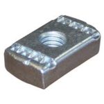 NSM8 -  M8 NO SPRING CHANNEL NUTS PK 100'S
