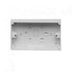 BG Nexus 902 Square Edge White 2G 32mm Surface Pattress