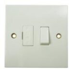 BG Nexus 950 Square Edge White 13A Switched Fused Connection Unit