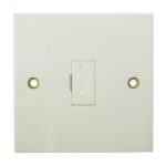 BG Nexus 952 Square Edge White 13A Unswitched Fused Connection Unit