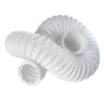 FDT100 - 100mm 4" Plastic Flexible Ducting - 3 Meters
