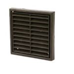 FFG100 - 100MM BROWN FIXED GRILL