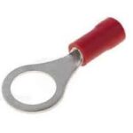 IR1.5-4.3MM - 1.5MM RED INSULATED CRIMP LUG WITH 4.3MM HOLE PER 100