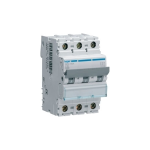 NCN363A - Hager Triple Pole Type C Miniature Circuit Breaker MCB 63A 10kA