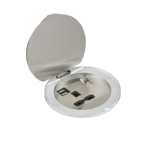 SKR003A - ML Knightsbridge Recessed Socket with USB