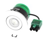 Bell 08190 adjustable fire-rated LED downlight with selectable colour temperature
